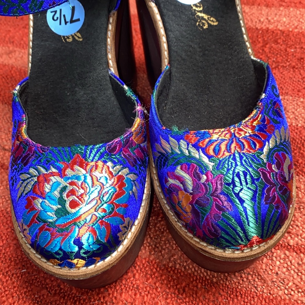FREE PEOPLE STARLET PLATFORM SZ 38 EU / 7.5 US - Picture 10 of 10